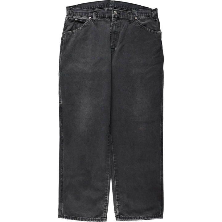 Dickies Duck Painter Pants Men's W35 equivalent cotton black type Vintage Second Hand