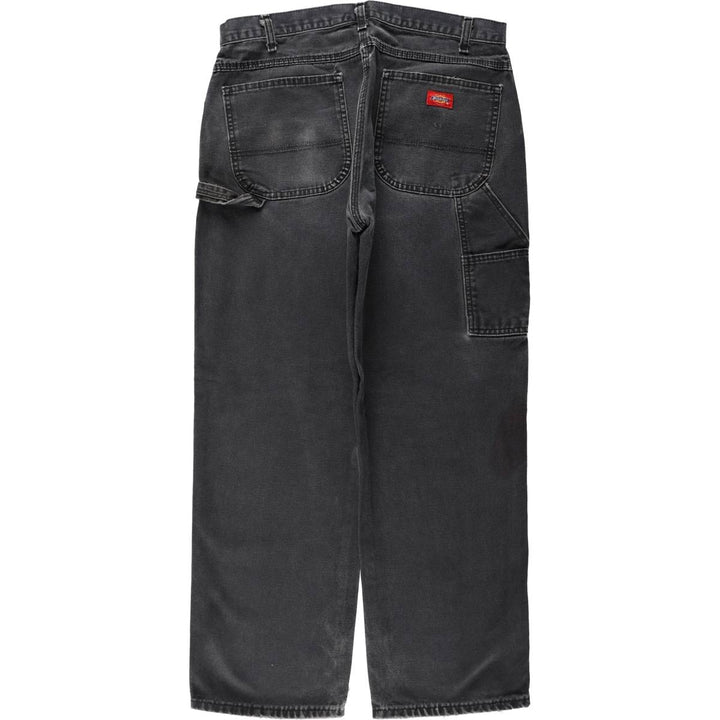 Dickies Duck Painter Pants Men's W35 equivalent cotton black type Vintage Second Hand