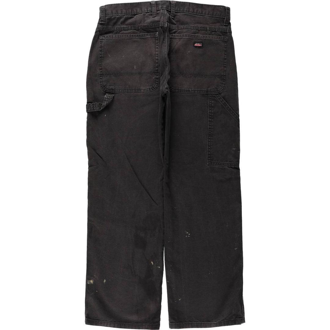 Dickies Duck Painter Pants Men's W33 equivalent cotton black type Vintage Second Hand
