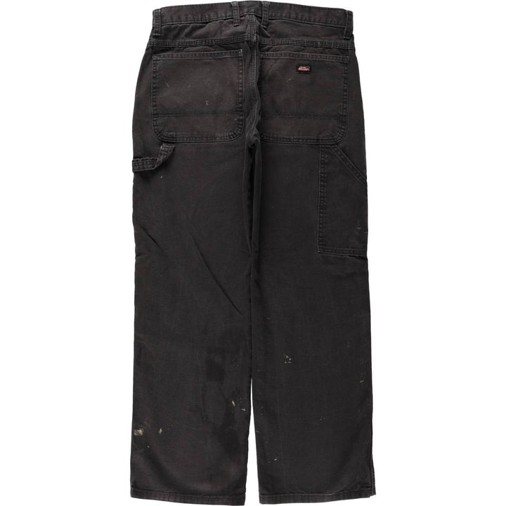 Dickies Duck Painter Pants Men's W33 equivalent cotton black type Vintage Second Hand