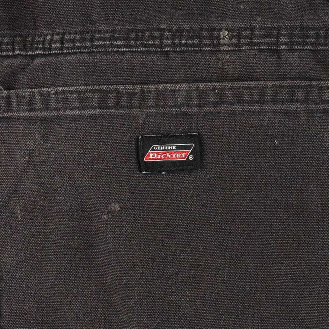 Dickies Duck Painter Pants Men's W33 equivalent cotton black type Vintage Second Hand