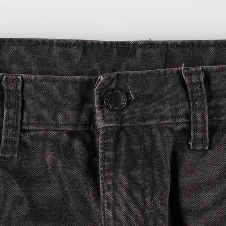 Dickies Duck Painter Pants Men's W33 equivalent cotton black type Vintage Second Hand