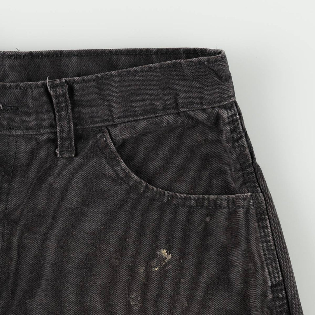 Dickies Duck Painter Pants Men's W33 equivalent cotton black type Vintage Second Hand