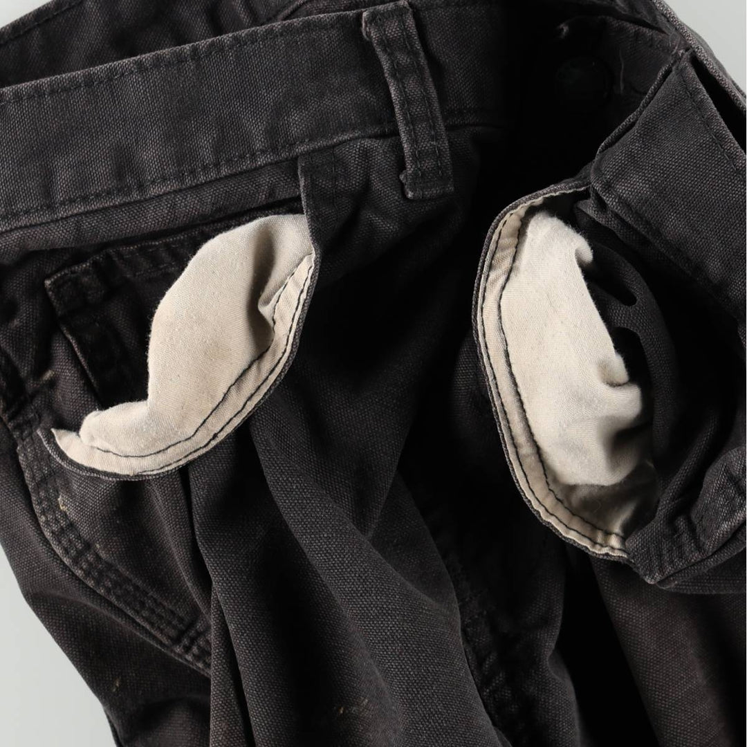 Dickies Duck Painter Pants Men's W33 equivalent cotton black type Vintage Second Hand