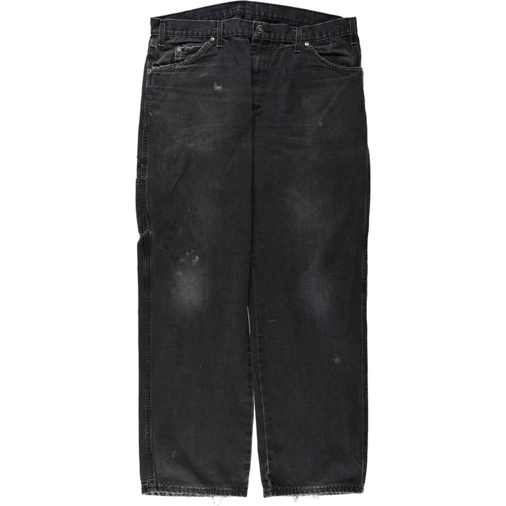 Dickies Duck Painter Pants Men's W37 cotton black type Vintage Second Hand