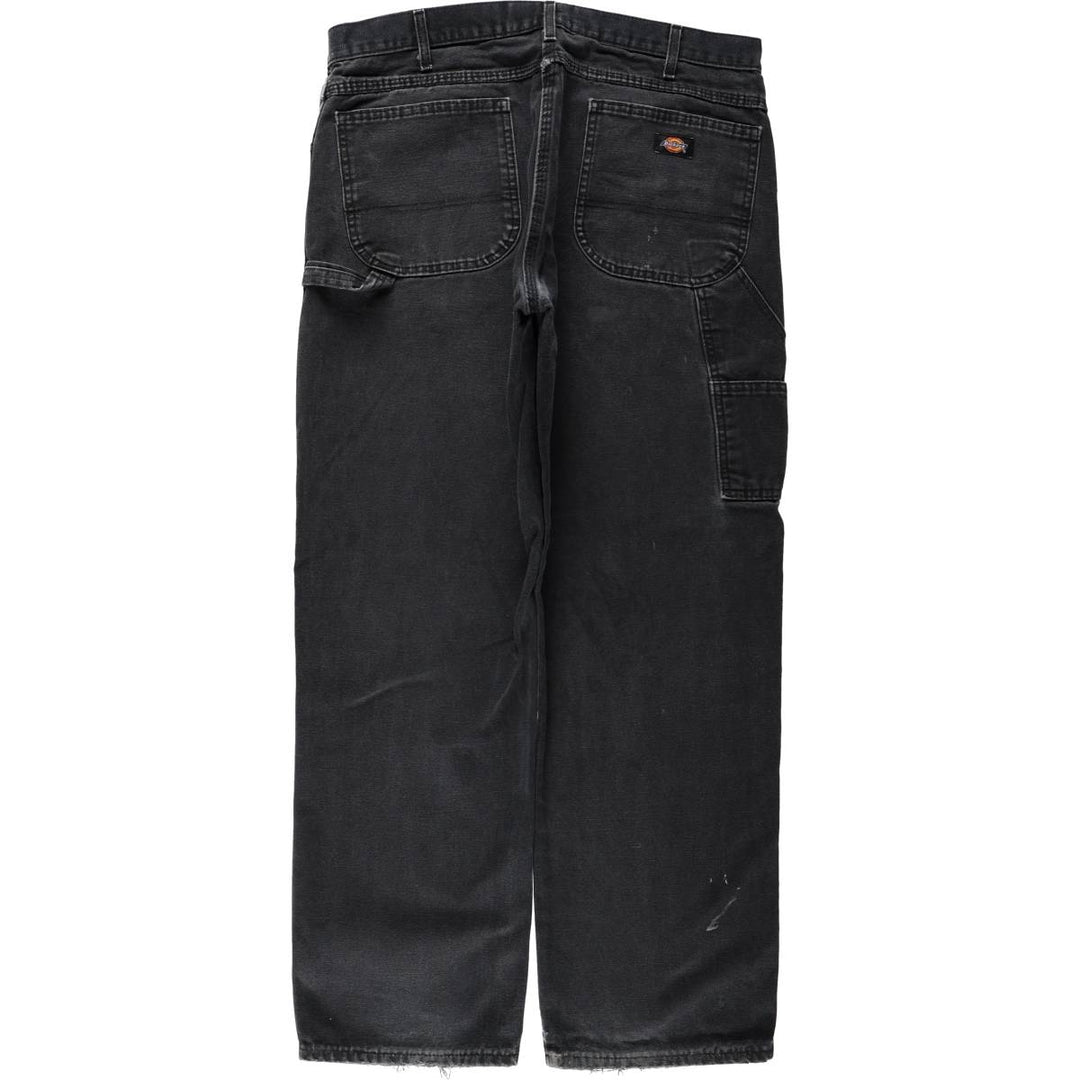 Dickies Duck Painter Pants Men's W37 cotton black type Vintage Second Hand