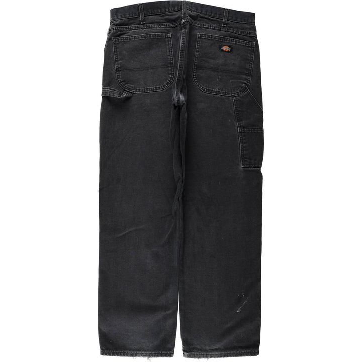 Dickies Duck Painter Pants Men's W37 cotton black type Vintage Second Hand