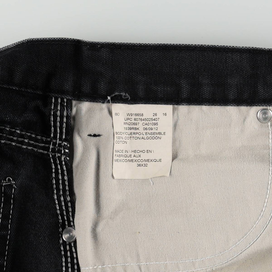 Dickies Duck Painter Pants Men's W37 cotton black type Vintage Second Hand