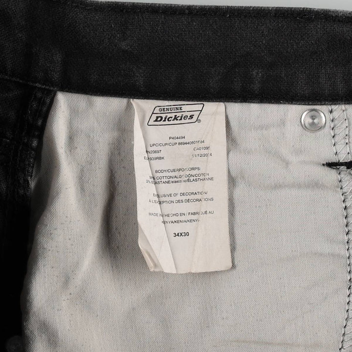 Dickies Duck Painter Pants Men's W36 cotton black type Vintage Second Hand