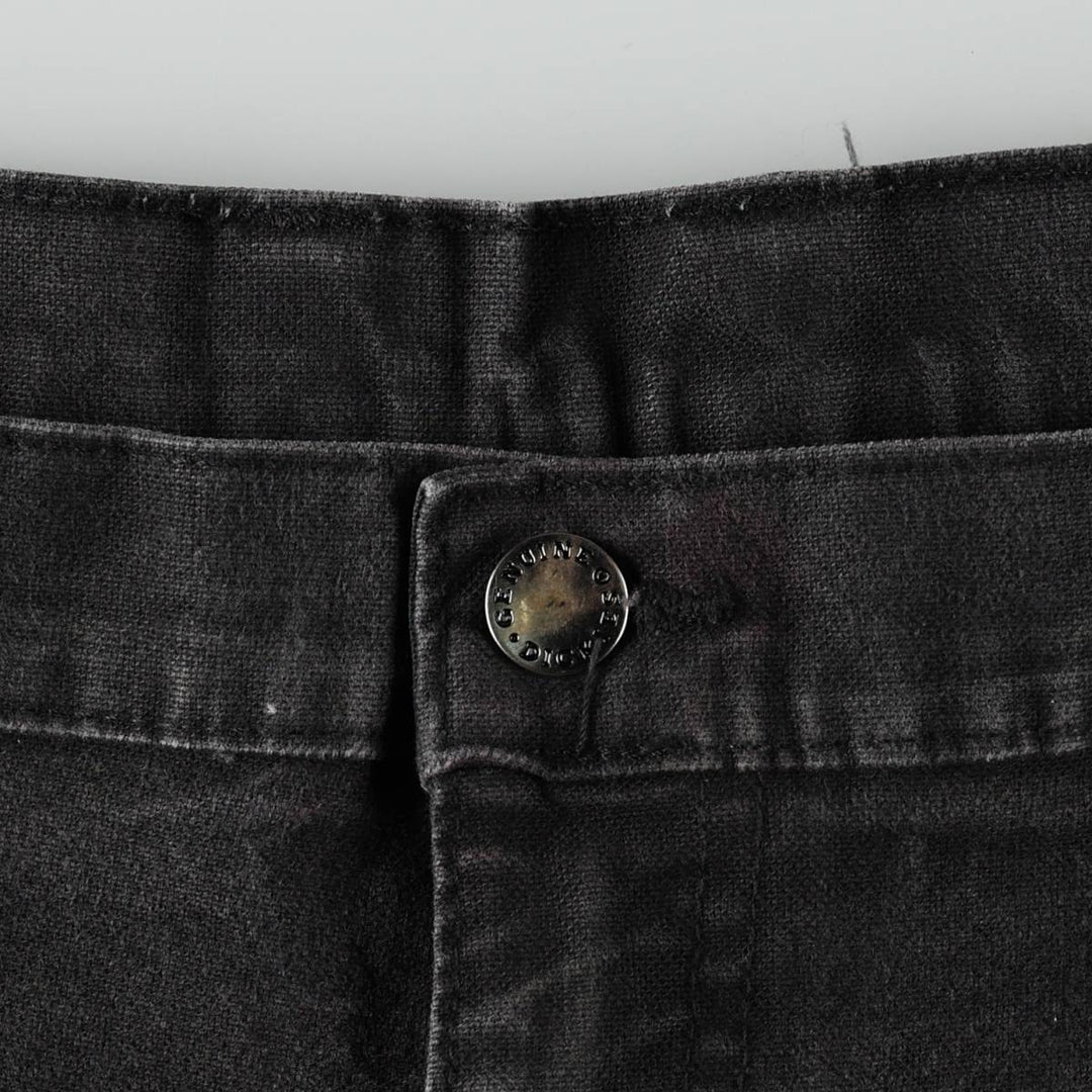 Dickies Duck Painter Pants Men's W36 cotton black type Vintage Second Hand