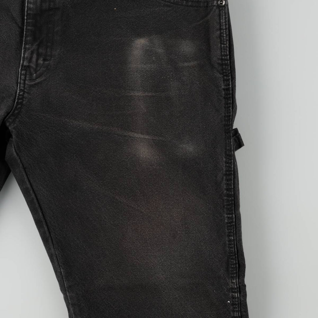 Dickies Duck Painter Pants Men's W36 cotton black type Vintage Second Hand