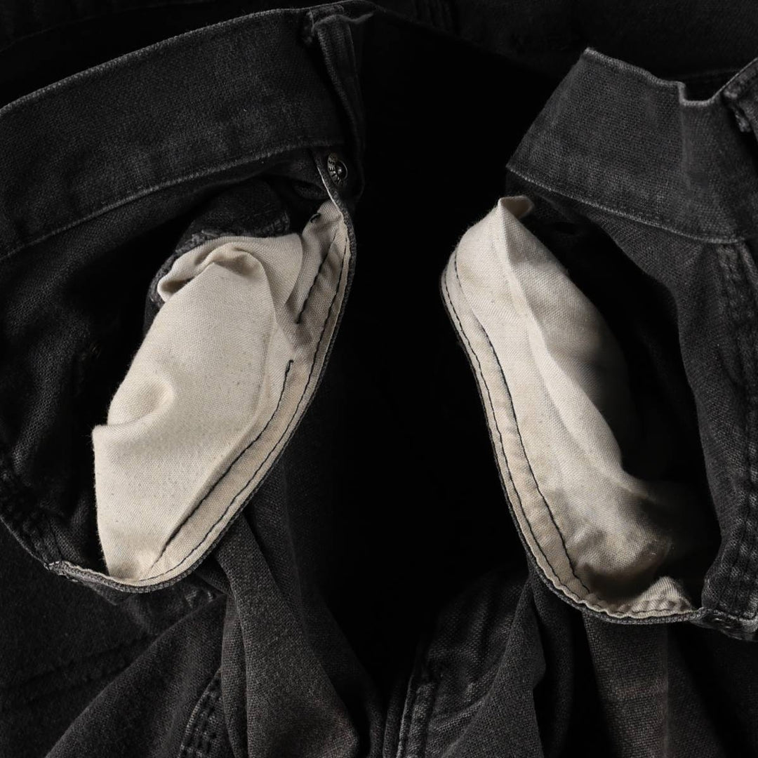 Dickies Duck Painter Pants Men's W36 cotton black type Vintage Second Hand