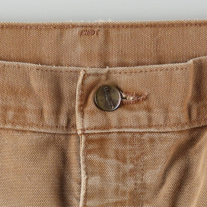 Carhartt Original Dungaree Fit Duck Painter Pants, Men's, Size 34 cotton Beige type Vintage Second Hand
