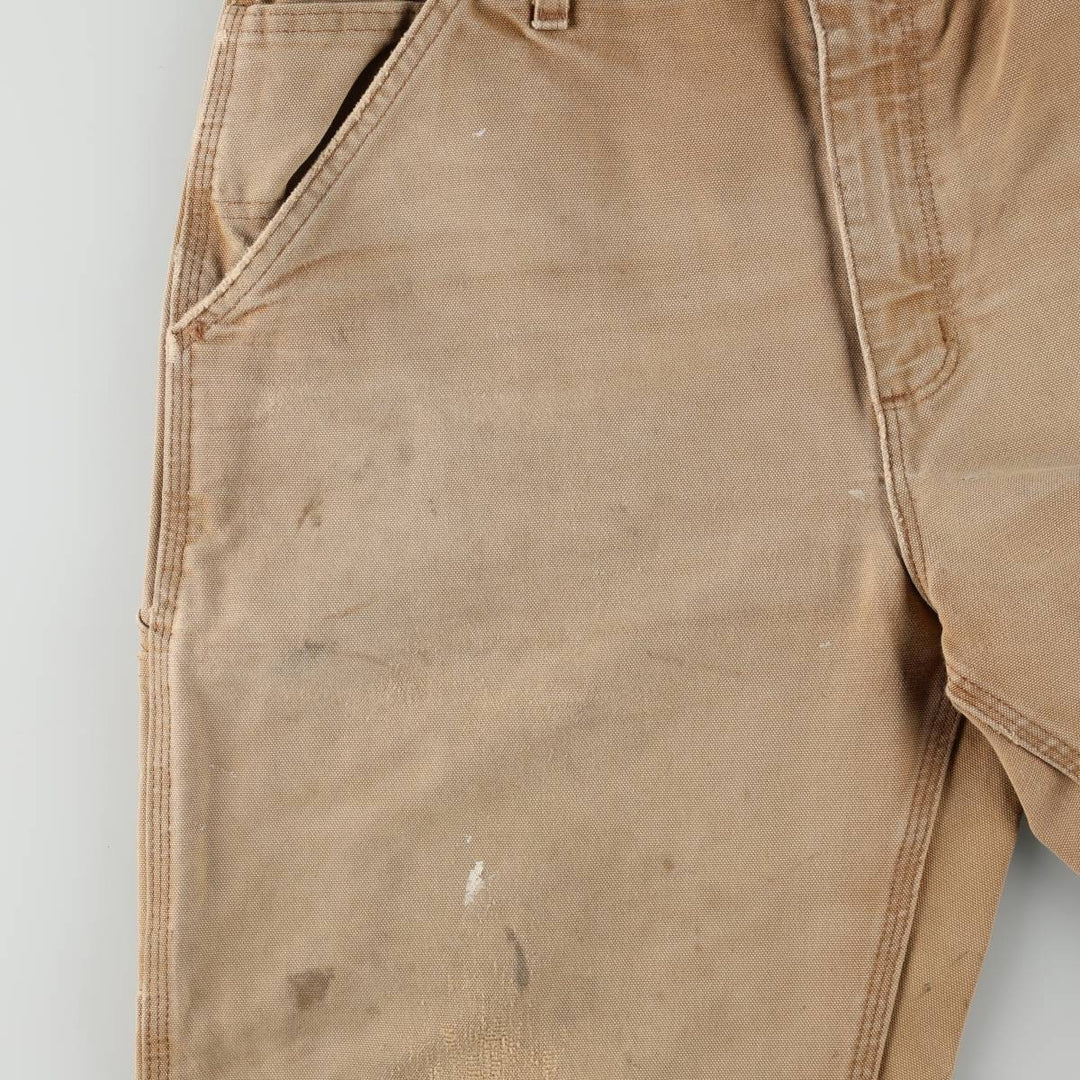 Carhartt Original Dungaree Fit Duck Painter Pants, Men's, Size 34 cotton Beige type Vintage Second Hand