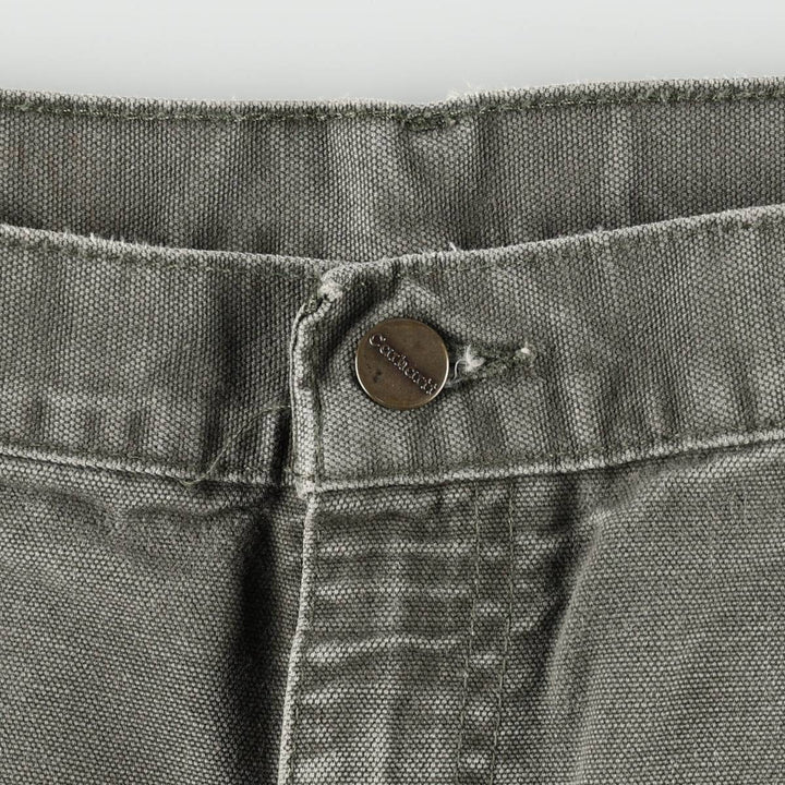 Carhartt Duck Painter Pants, Men's, W35 equivalent unclear Khaki type Vintage Second Hand