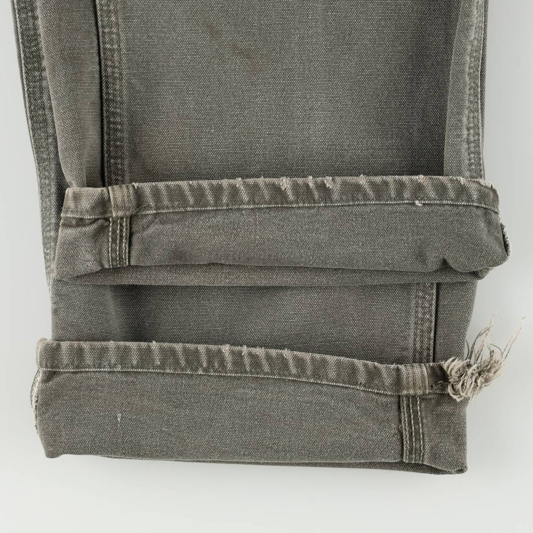 Carhartt Duck Painter Pants, Men's, W35 equivalent unclear Khaki type Vintage Second Hand