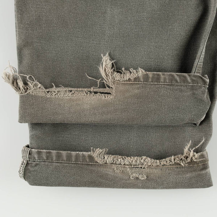 Carhartt Duck Painter Pants, Men's, W35 equivalent unclear Khaki type Vintage Second Hand