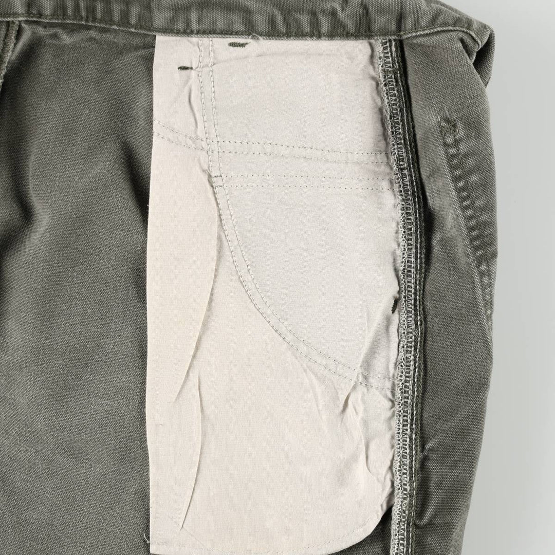 Carhartt Duck Painter Pants, Men's, W35 equivalent unclear Khaki type Vintage Second Hand