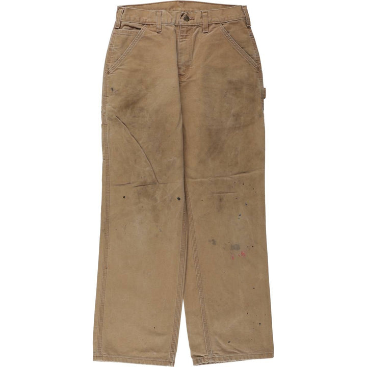 Carhartt Duck Painter Pants, Men's, W30 equivalent cotton Khaki type beige Vintage Second Hand