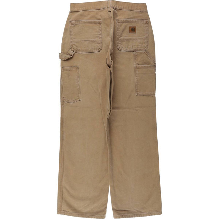 Carhartt Duck Painter Pants, Men's, W30 equivalent cotton Khaki type beige Vintage Second Hand