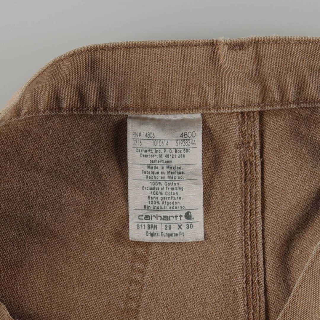Carhartt Duck Painter Pants, Men's, W30 equivalent cotton Khaki type beige Vintage Second Hand