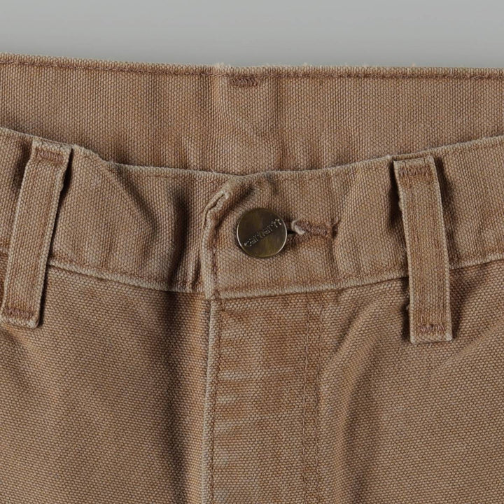 Carhartt Duck Painter Pants, Men's, W30 equivalent cotton Khaki type beige Vintage Second Hand