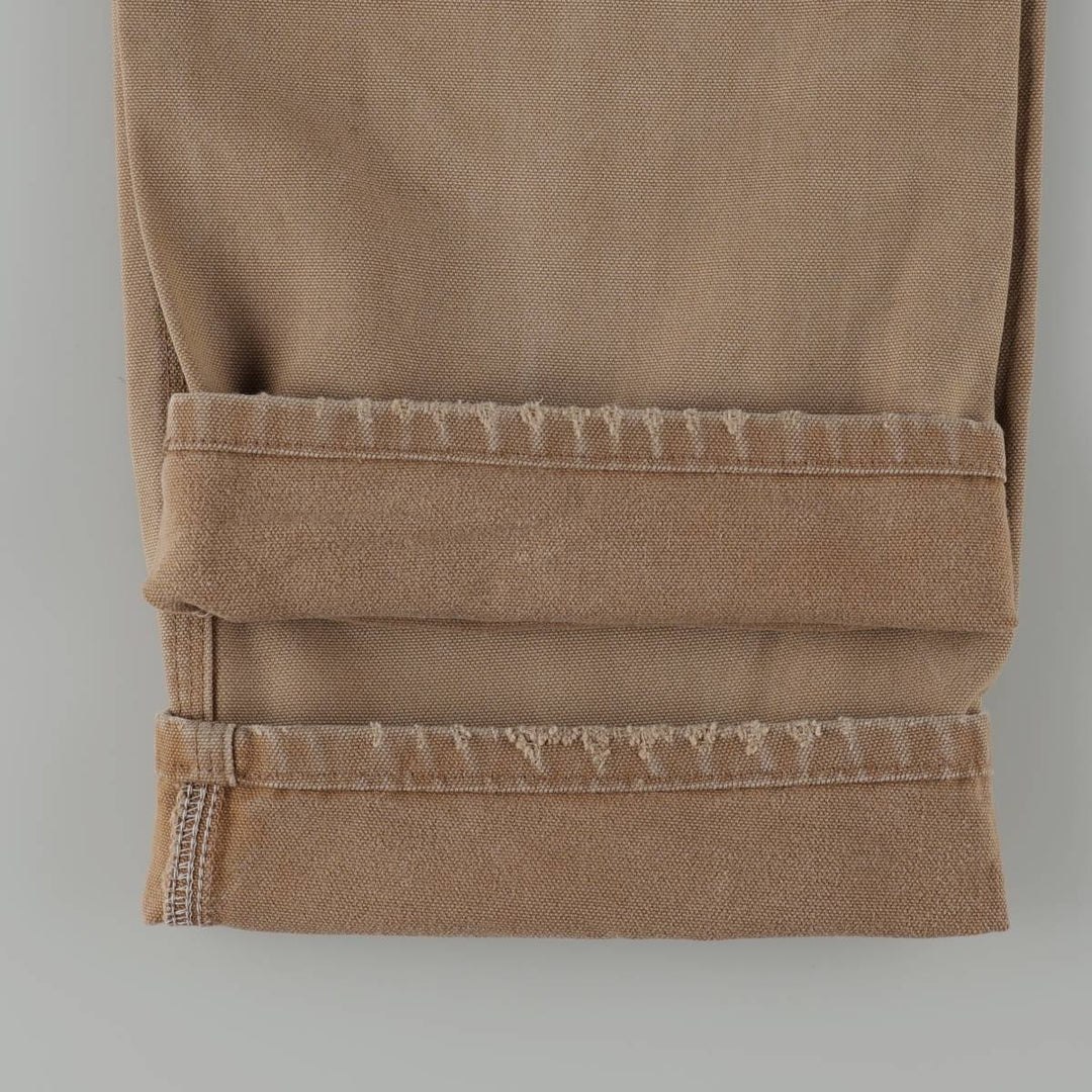 Carhartt Duck Painter Pants, Men's, W30 equivalent cotton Khaki type beige Vintage Second Hand