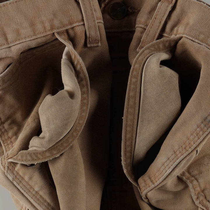 Carhartt Duck Painter Pants, Men's, W30 equivalent cotton Khaki type beige Vintage Second Hand