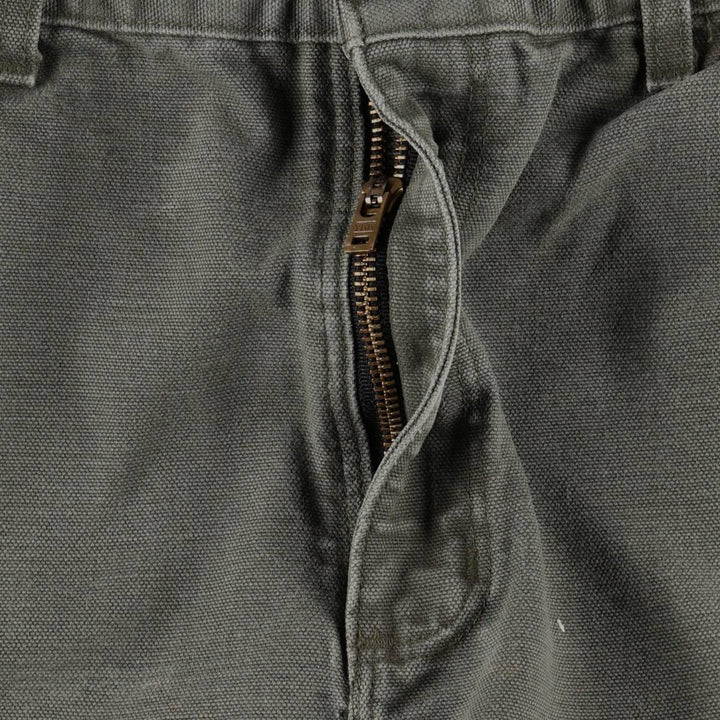 Carhartt Duck Painter Pants, Men's, W32 equivalent cotton Khaki type Vintage Second Hand