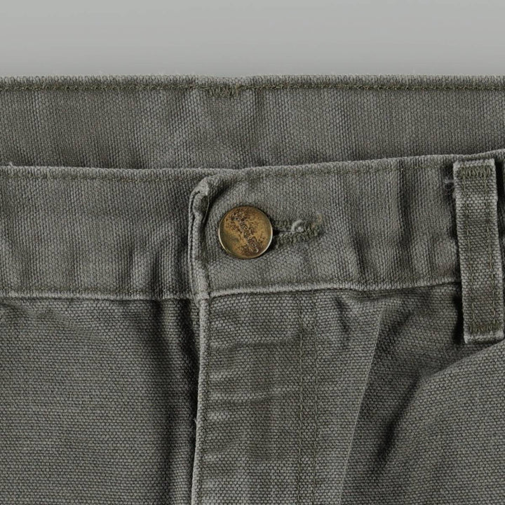 Carhartt Duck Painter Pants, Men's, W32 equivalent cotton Khaki type Vintage Second Hand