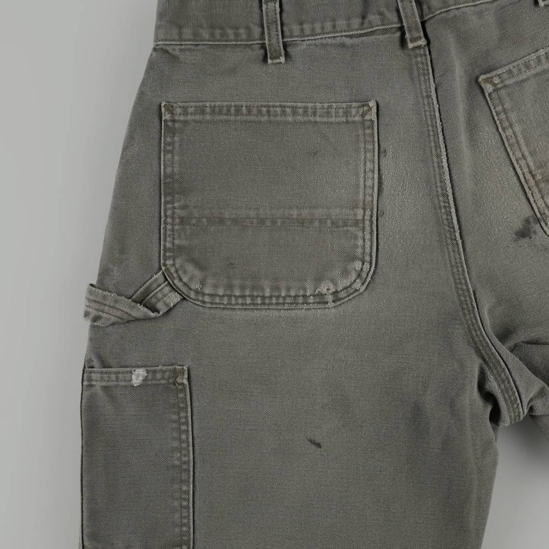 Carhartt Duck Painter Pants, Men's, W32 equivalent cotton Khaki type Vintage Second Hand