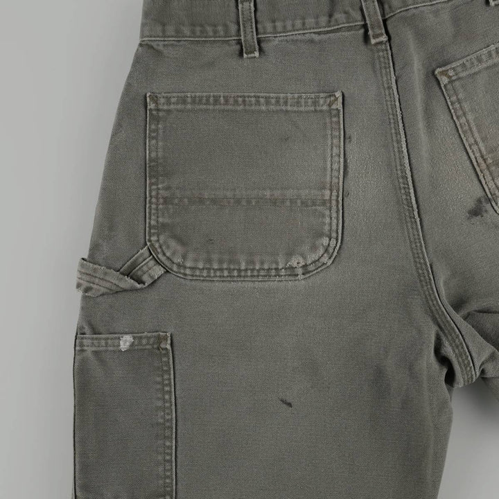 Carhartt Duck Painter Pants, Men's, W32 equivalent cotton Khaki type Vintage Second Hand