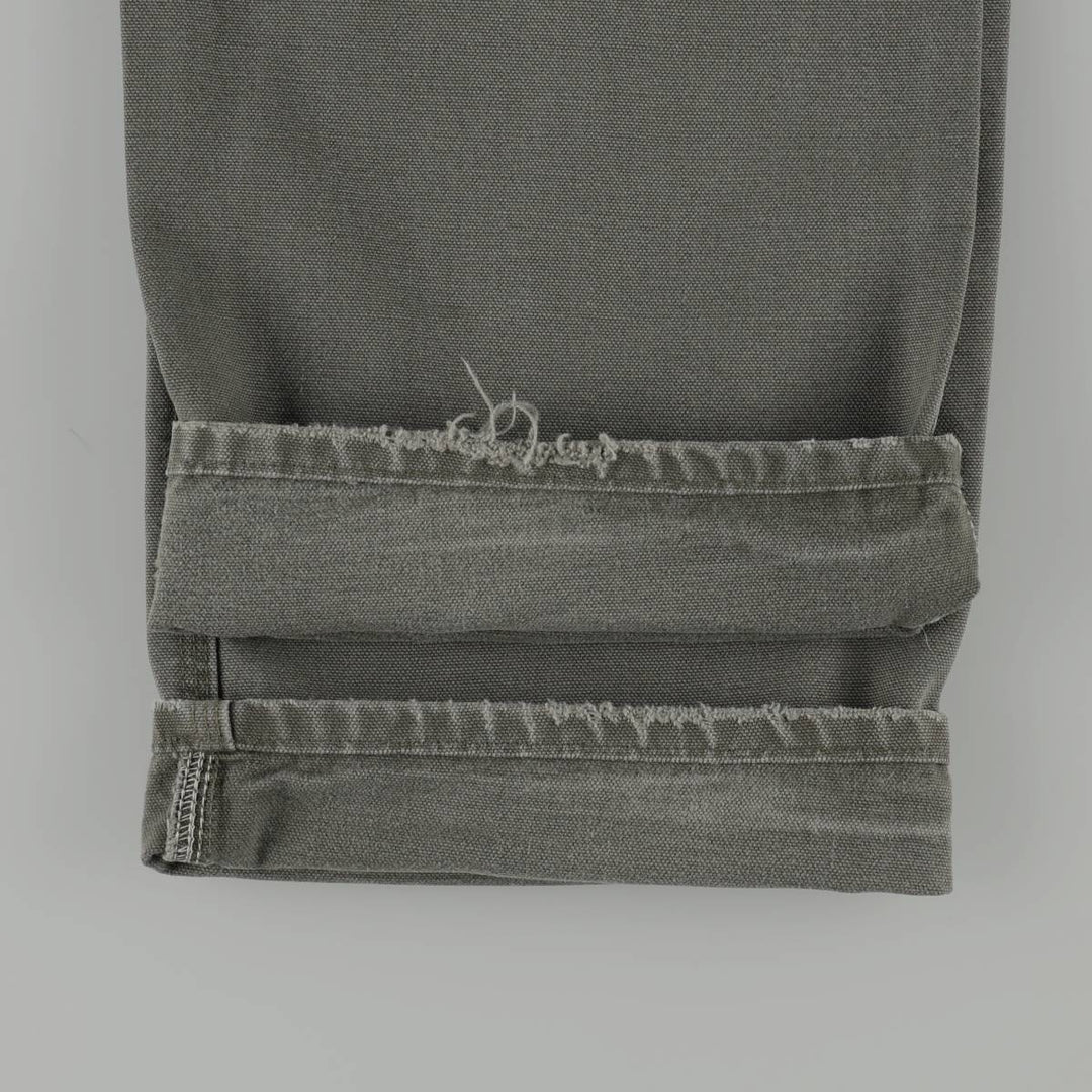 Carhartt Duck Painter Pants, Men's, W32 equivalent cotton Khaki type Vintage Second Hand
