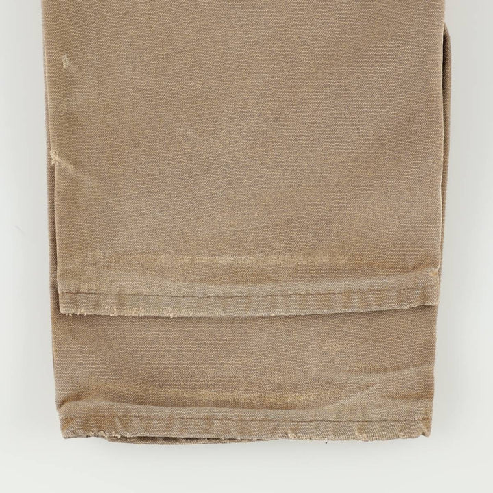 Carhartt Original Dungaree Fit Duck Painter Pants, Men's, W35 equivalent cotton Khaki type beige Vintage Second Hand