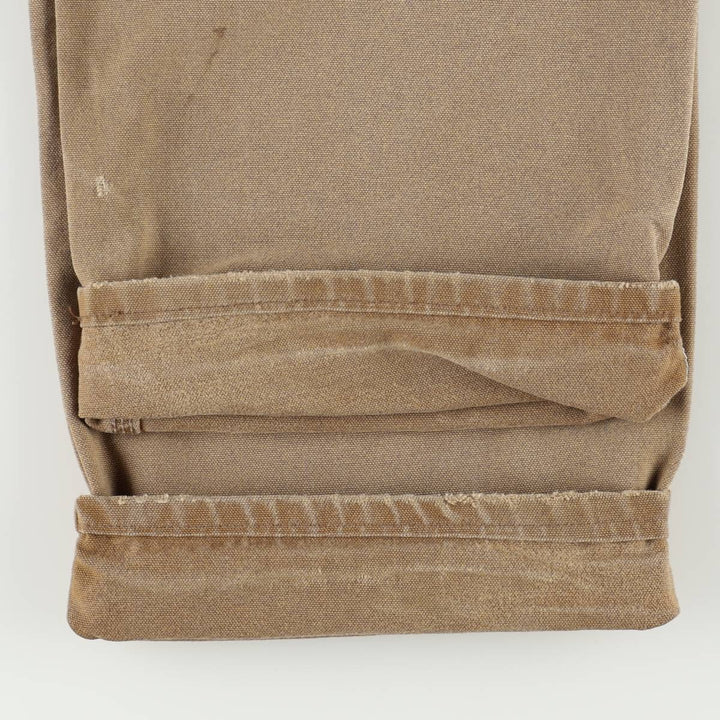 Carhartt Original Dungaree Fit Duck Painter Pants, Men's, W35 equivalent cotton Khaki type beige Vintage Second Hand