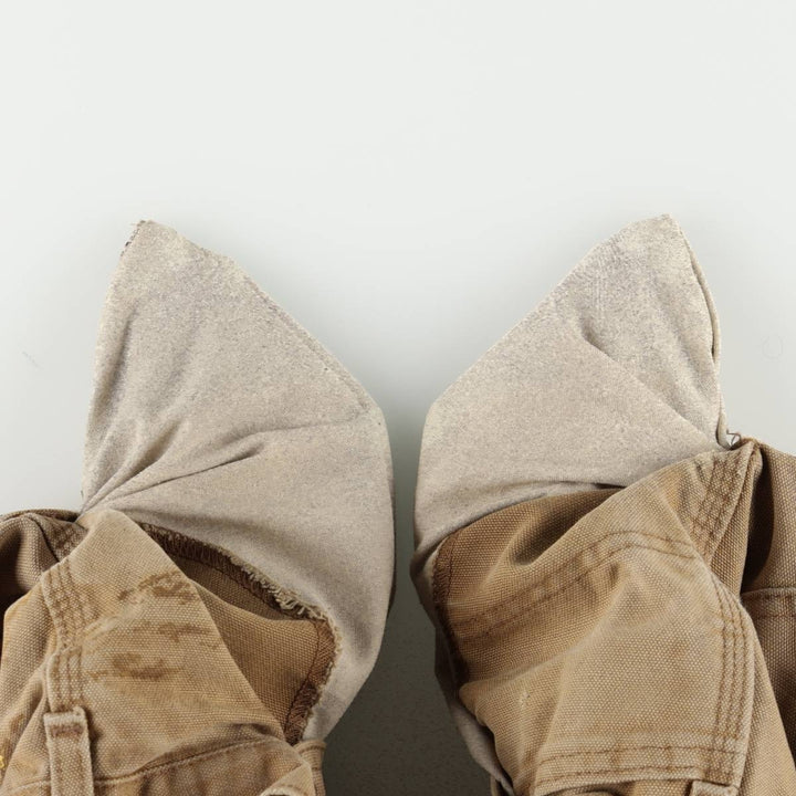 Carhartt Original Dungaree Fit Duck Painter Pants, Men's, W35 equivalent cotton Khaki type beige Vintage Second Hand