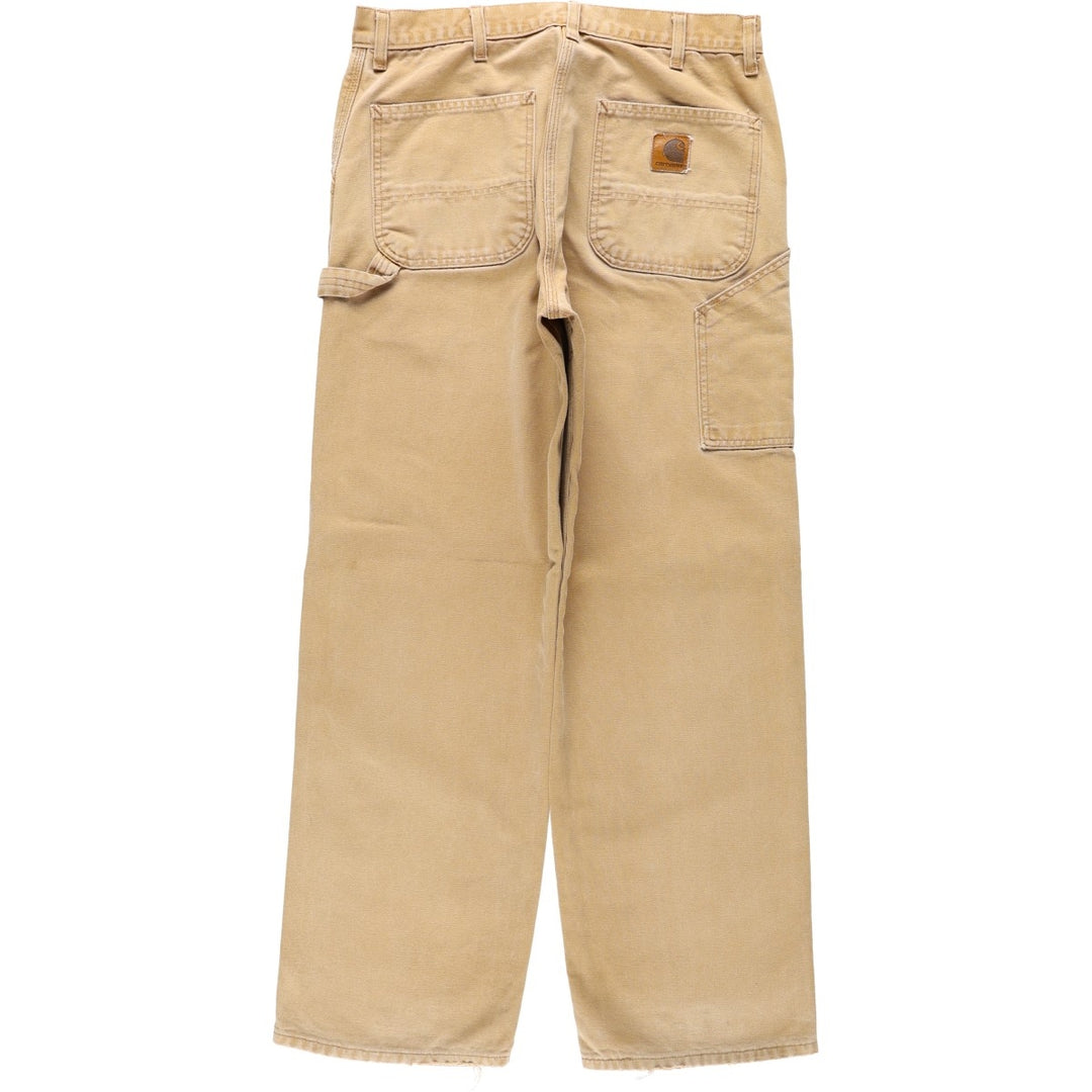 80s-90'S Carhartt Duck Painter Pants, Made in USA, Men's Size W33 (approx.), Vintage cotton oro legacy Vintage Second Hand