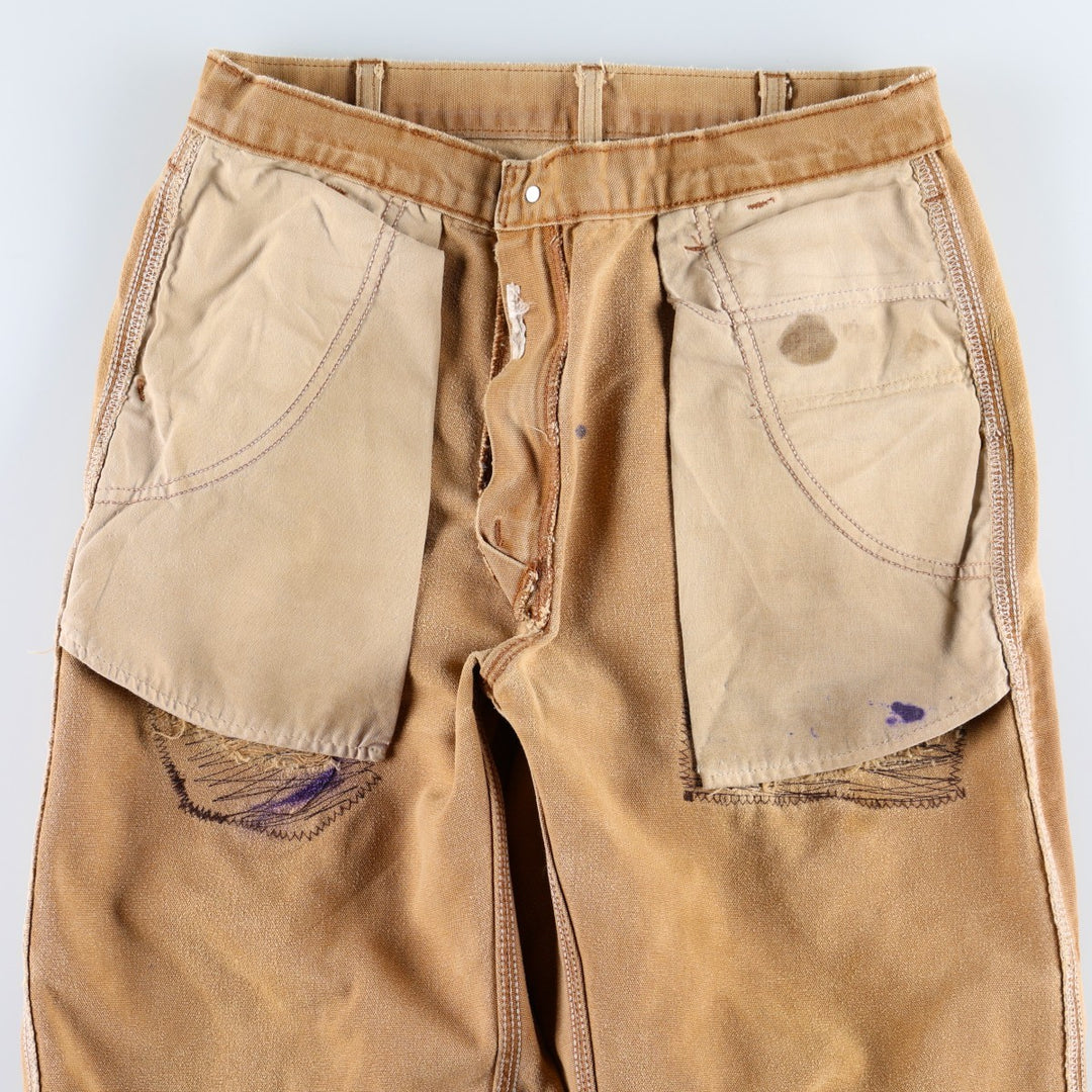 Carhartt Duck Painter Pants, Men's, W32 equivalent unclear oro legacy Vintage Second Hand
