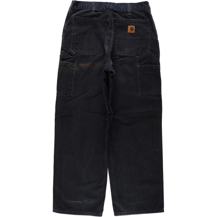 Carhartt Duck Painter Pants, Men's, W31 equivalent unclear navy blue type Vintage Second Hand
