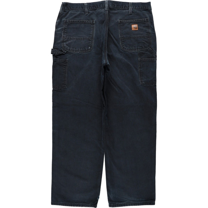 Carhartt Original Dungaree Fit Duck Painter Pants, Men's, W37 equivalent cotton navy blue type Vintage Second Hand