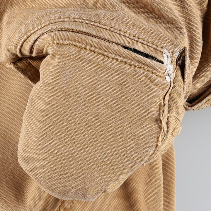 Carhartt Relaxed Fit Painted Double Knee Duck Painter Pants, Men's W30 (approx.) cotton brick settler Vintage Second Hand