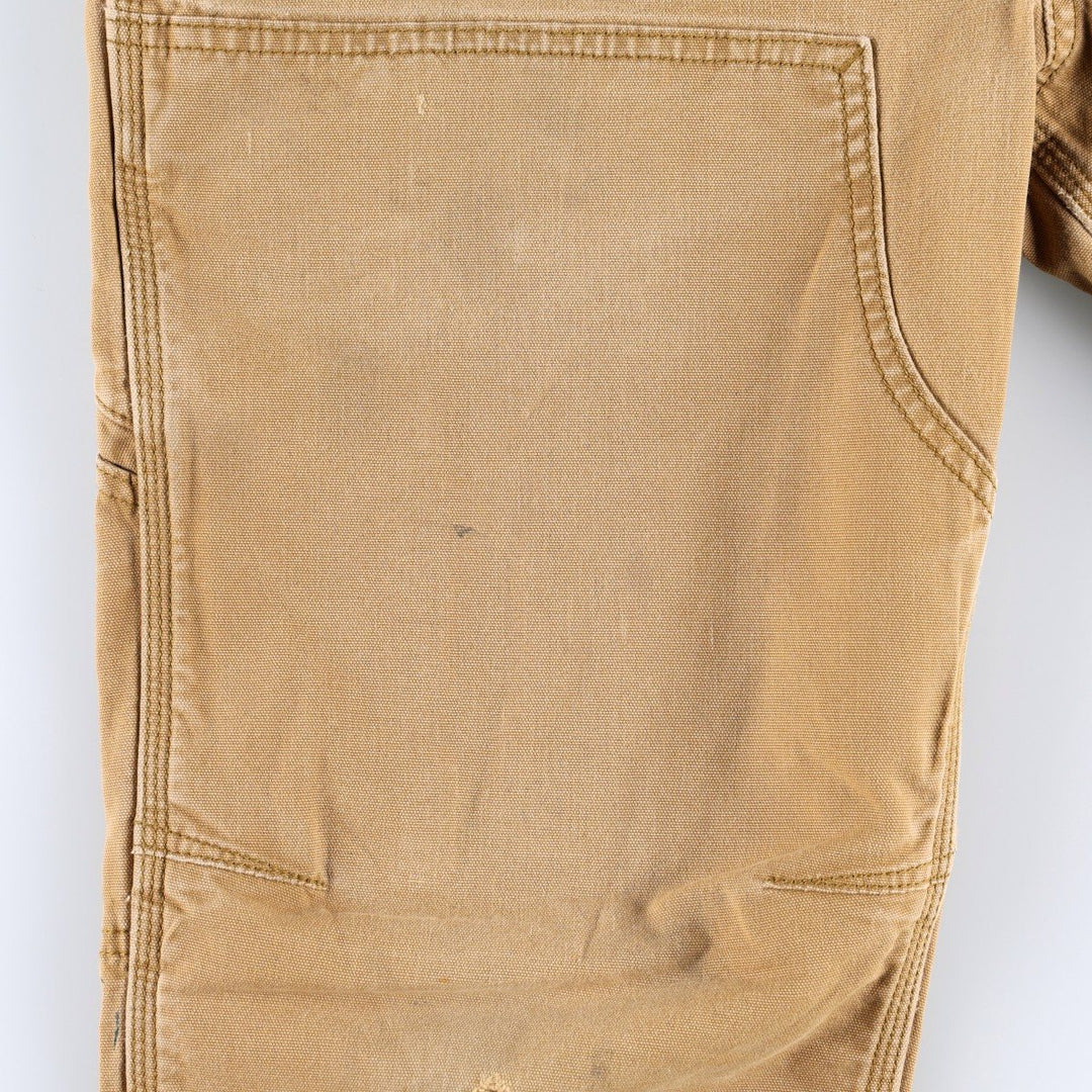 Carhartt Relaxed Fit Double Knee Duck Painter Pants, Men's W33 (approx.) cotton Camel type Vintage Second Hand