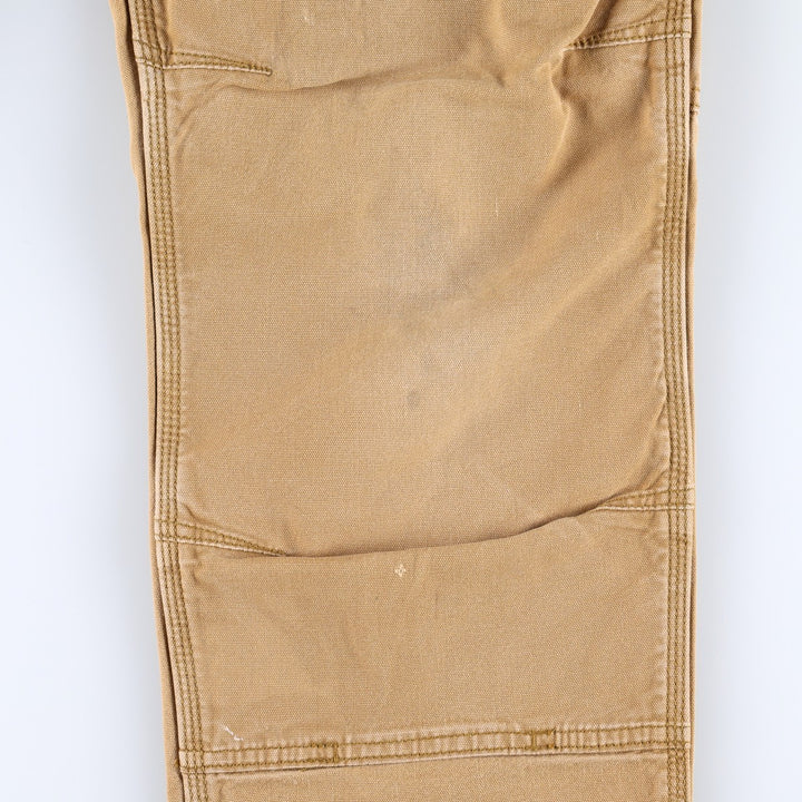 Carhartt Relaxed Fit Double Knee Duck Painter Pants, Men's W33 (approx.) cotton Camel type Vintage Second Hand