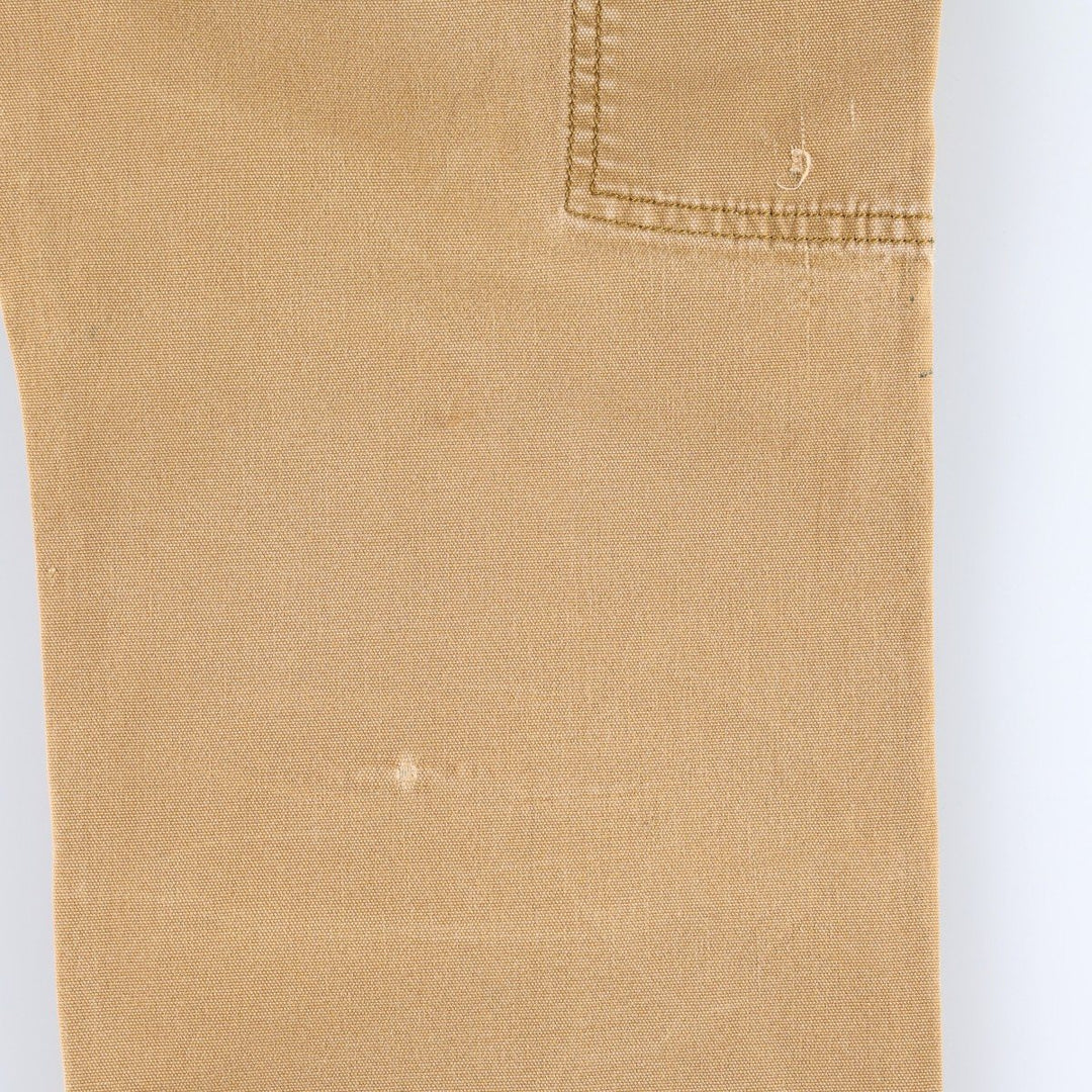 Carhartt Relaxed Fit Double Knee Duck Painter Pants, Men's W33 (approx.) cotton Camel type Vintage Second Hand