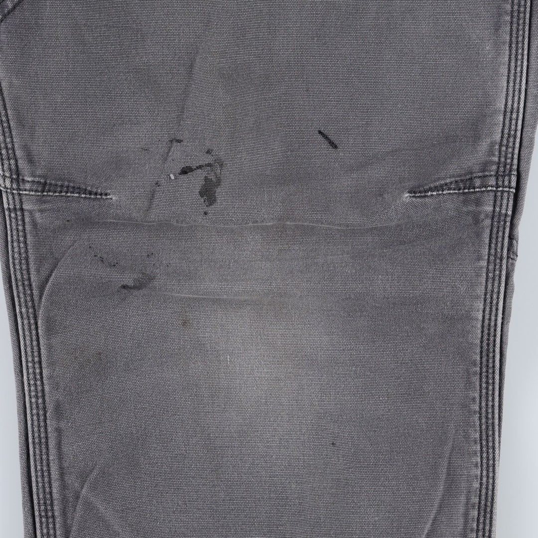 Carhartt Relaxed Fit Double Knee Duck Painter Pants for Men, W34 cotton gray type Vintage Second Hand