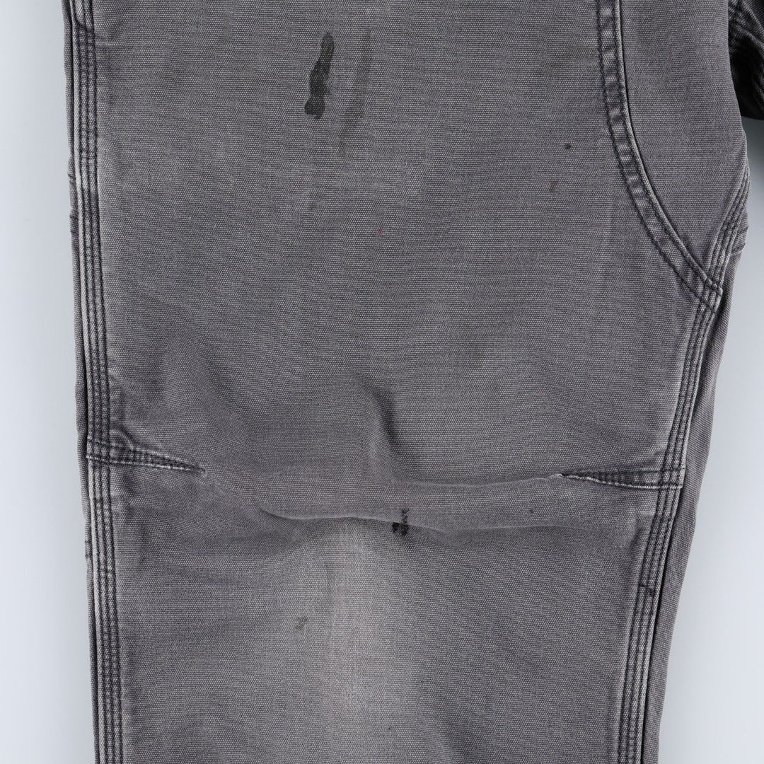 Carhartt Relaxed Fit Double Knee Duck Painter Pants for Men, W34 cotton gray type Vintage Second Hand