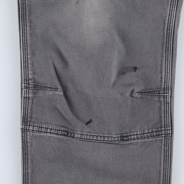 Carhartt Relaxed Fit Double Knee Duck Painter Pants for Men, W34 cotton gray type Vintage Second Hand