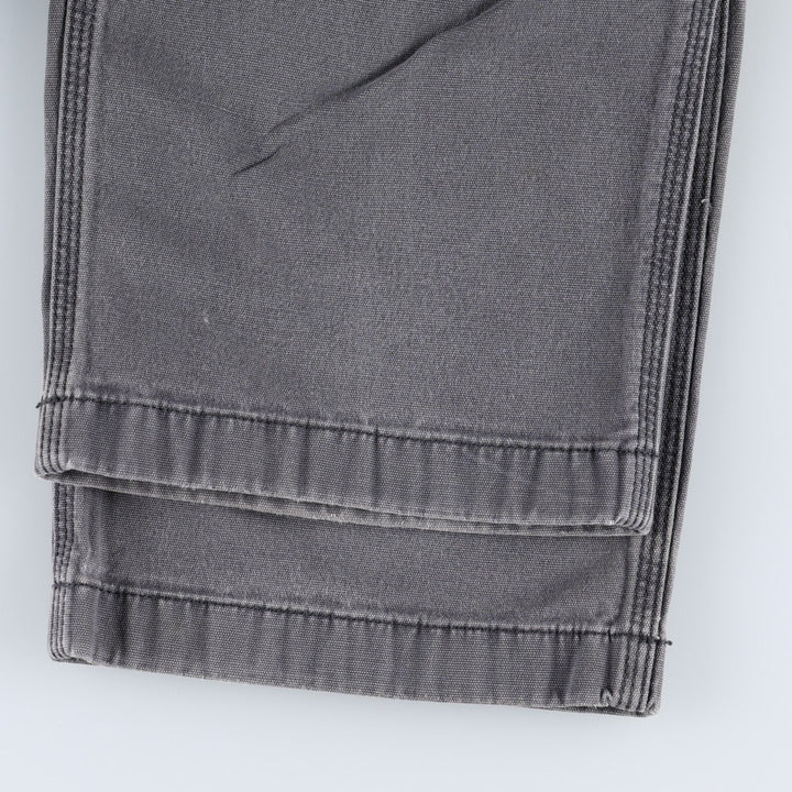 Carhartt Relaxed Fit Double Knee Duck Painter Pants for Men, W34 cotton gray type Vintage Second Hand