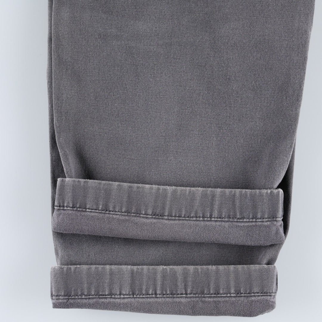 Carhartt Relaxed Fit Double Knee Duck Painter Pants for Men, W34 cotton gray type Vintage Second Hand