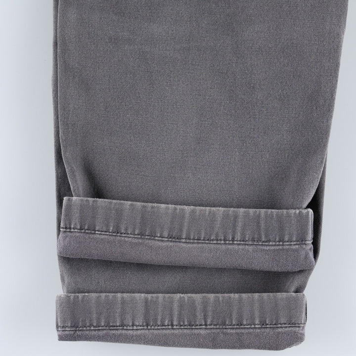Carhartt Relaxed Fit Double Knee Duck Painter Pants for Men, W34 cotton gray type Vintage Second Hand